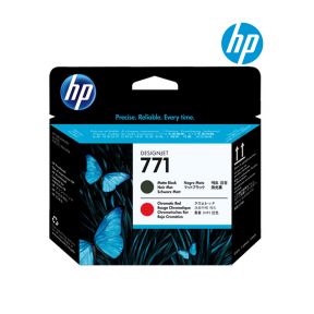 HP 771 Matte Black, Chromatic Red Printheads (CE017A) For HP Designjet Z6200, Z6200 42-in, Z6200 60-in, Z6800, Z6800 Photo Production Printer 60-in