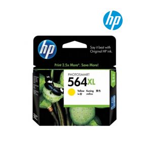 HP 564XL Yellow Ink Cartridge (CN687W) For HP Deskjet 3520 3521 3522 3526 Officejet 4610 4620 4622 Photosmart 5510 5512 5514 5515 5520 5525 6510 6512 6515 6520 6525 7510 7515 752 Printer