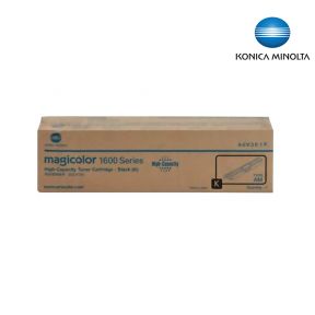 KONICA MC1600 Black Original Toner For Konica Minolta  Magicolor 1600W, 1650EN, 1680MF , 1690MF Printers