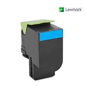 Lexmark 80C1SC0 Cyan Toner Cartridge For Lexmark CX310dn, Lexmark CX310n, Lexmark CX410de, Lexmark CX410dte, Lexmark CX410e, Lexmark CX510de, Lexmark CX510dhe, Lexmark CX510dthe