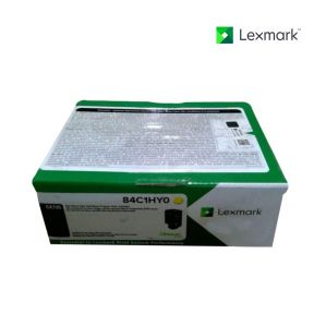 Lexmark 84C1HY0 Yellow Toner Cartridge For Lexmark CX725de, Lexmark CX725dhe, Lexmark CX725dthe