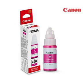 CANON GI-490M MAGENTA INK BOTTLE (ORIGINAL)