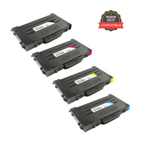 Samsung CLP-510D2 Compatible Toner Cartridge 1 Set | Black | Colour  For Samsung CLP-510, 510N, 511, 515, 560, 560N Printers