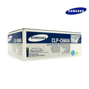 SAMSUNG CLP-C660A (Cyan) Toner  For Samsung CLP-610ND 660N, 660ND, 661, 6200FX, 6200ND, 6210FX, 6240FX Printers