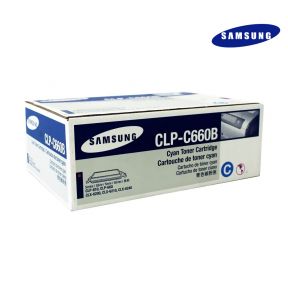 SAMSUNG CLP-C660B (Cyan) Toner  For Samsung CLP-610ND 660N, 660ND, 661, 6200FX, 6200ND, 6210FX, 6240FX Printers