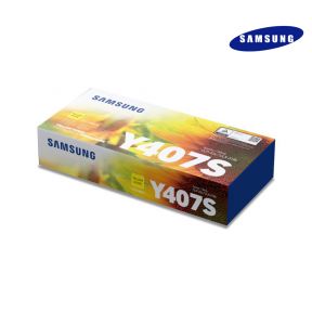 SAMSUNG CLT-Y407S (Yellow) Toner For CLP-320, CLP-320N, CLP-325, CLP-325W, CLX-3180, CLX-3185, CLX-3185FN, CLX-3185FW, CLX-3185N Printers