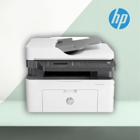 HP LaserJet MFP M137fnw Mono Printer  ( Compatible with HP 106A Toner)