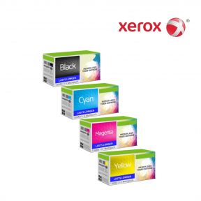  Xerox  106R01147-Black|106R01144-Cyan|106R01145-Magenta|106R01146-Yellow 1 Set Toner Cartridge Standard For  Xerox Phaser 6350DP, Xerox Phaser 6350DT, Xerox Phaser 6350DX