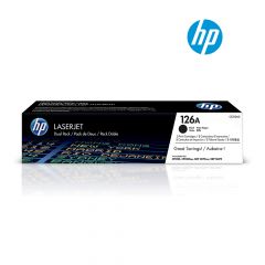 HP 126A (CE310A) Black Original Laserjet Toner Cartridge For HP Color LaserJet Pro CP1025, CP1025nw, MFP M175NW, M275 Printers