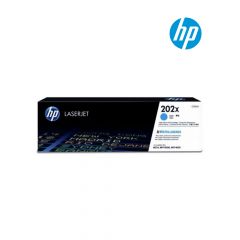 HP 202X (CF501X) Cyan Original LaserJet Toner Cartridge For HP Color LaserJet Pro M254dw, MFP M281cdw, MFP M281fdw Printers