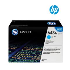 HP 643A (Q5951A) Cyan Original LaserJet Toner Cartridge For HP Color LaserJet 4700, 4700dn,4700dtn, 4700n, 4700PH+ Printers 