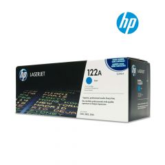 HP 122A (Q3961A) Cyan Original LaserJet Toner Cartridge For HP Color LaserJet 1500, 1500L, 1500Lxi, 2500, 2500L, 2500Lse. 2500n. 2500tn. 2550, 2550L, 2550Ln, 2550n, 2820, 2840 Printers 