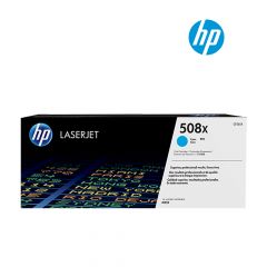 HP 508X (CF361X) High Yield Cyan Original Laserjet Toner Cartridge For HP Color LaserJet Enterprise Flow MFP M577cMFP M577z, M553dh, M553dn, M553n, M553x, MFP M577dn, MFP M577f Printers