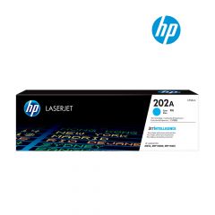 HP 202A (CF501A) Cyan Original LaserJet Toner Cartridge For HP Color LaserJet Pro M254dw, MFP M281cdw, MFP M281fdw Printers