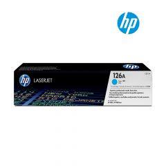 HP 126A (CE311A) Cyan Original Laserjet Toner Cartridge For HP Color LaserJet Pro CP1025, CP1025nw, MFP M175NW, M275 Printers