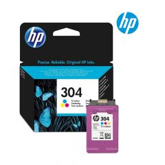 HP 304 Tri-Colour Ink Cartridge (N9K05A) For HP DeskJet 3720, 3721, 3723, 3730, 3732, 3733, 3752 Printer