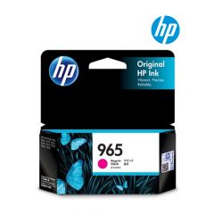 HP 965 Magenta Original Ink Cartridge (3JA78AA) for HP OfficeJet Pro 9010, 9016, 9018, 9018, 9020 All-in-One Printer