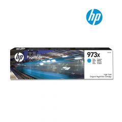 HP 973X High Yield Cyan Original PageWide Cartridge (F6T81AE) for HP PageWide Pro 452dw, 452dwt, 477dn, 477dw, 477dwt Printer