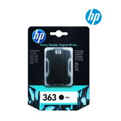 HP 363 Black Ink Cartridge (C8721EE) for HP DeskJet F2180, F380, F4180, PhotoSmart 2613, 3210, 3310, C4180, C4280, C5180, C5280, C6180, C6280,C7180, C7280, C8180, D6160, D7160, D7260, D7360, D7460, PSC 1216, 1315, 1410, 1613, 2175, 2355, 720, 760 Printer