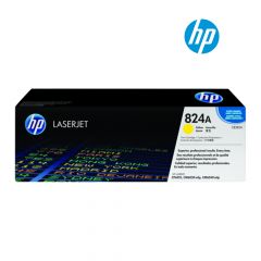 HP 824A (CB382A) Yellow Original Laserjet Toner Cartridge For HP 824A (CB381A) Cyan Original Laserjet Toner CartridgeHP Color LaserJet CP6015de, CP6015de, CP6015dn, CP6015dn, CP6015n,, CP6015x, CP6015x, CP6015xh, CP6015xh Printers