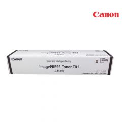 Canon T01 Original Black Toner Cartridge (8066B001) For Canon ImagePRESS C600, C700, C800 Copiers