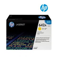 HP 642A (CB402A) Yellow Original Laserjet Toner Cartridge For HP Color LaserJet CP4005, CP4005dn, CP4005n Printers