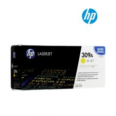 HP 309A (Q2672A) Yellow Original LaserJet Toner Cartridge  For HP Color LaserJet 3500, 3500N, 3550, 3550N, 3700, 3700DN, 700DTN, 3700N Printers