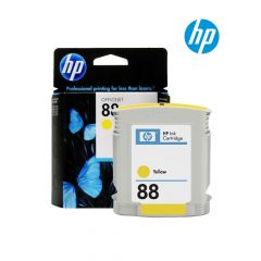 HP 88 Yellow Ink Cartridge (C9388A) for HP Officejet Pro K5400, K5400dn, K5400dtn, K5400dtwn, K5400n, K550, K550dtn, K550dtwn, K8600, K8600dn, L7480, L7550, L7555, L7570, L7580, L7590, L7680 Printer