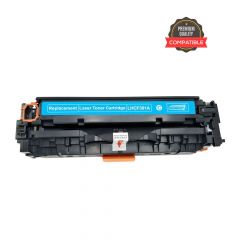 HP 312A (CF381A) Cyan Compatible Laserjet Toner Cartridge For HP Color LaserJet Pro MFP M476dn, MFP M476dw, MFP M476nw Printers