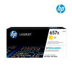 HP 657X High Yield Yellow Original LaserJet Toner Cartridge, CF472X For HP Color LaserJet Enterprise MFP M681dh, HP Color LaserJet Enterprise MFP M681f, HP Color LaserJet Enterprise Flow MFP M682z, HP Color LaserJet Enterprise Flow MFP M681f 